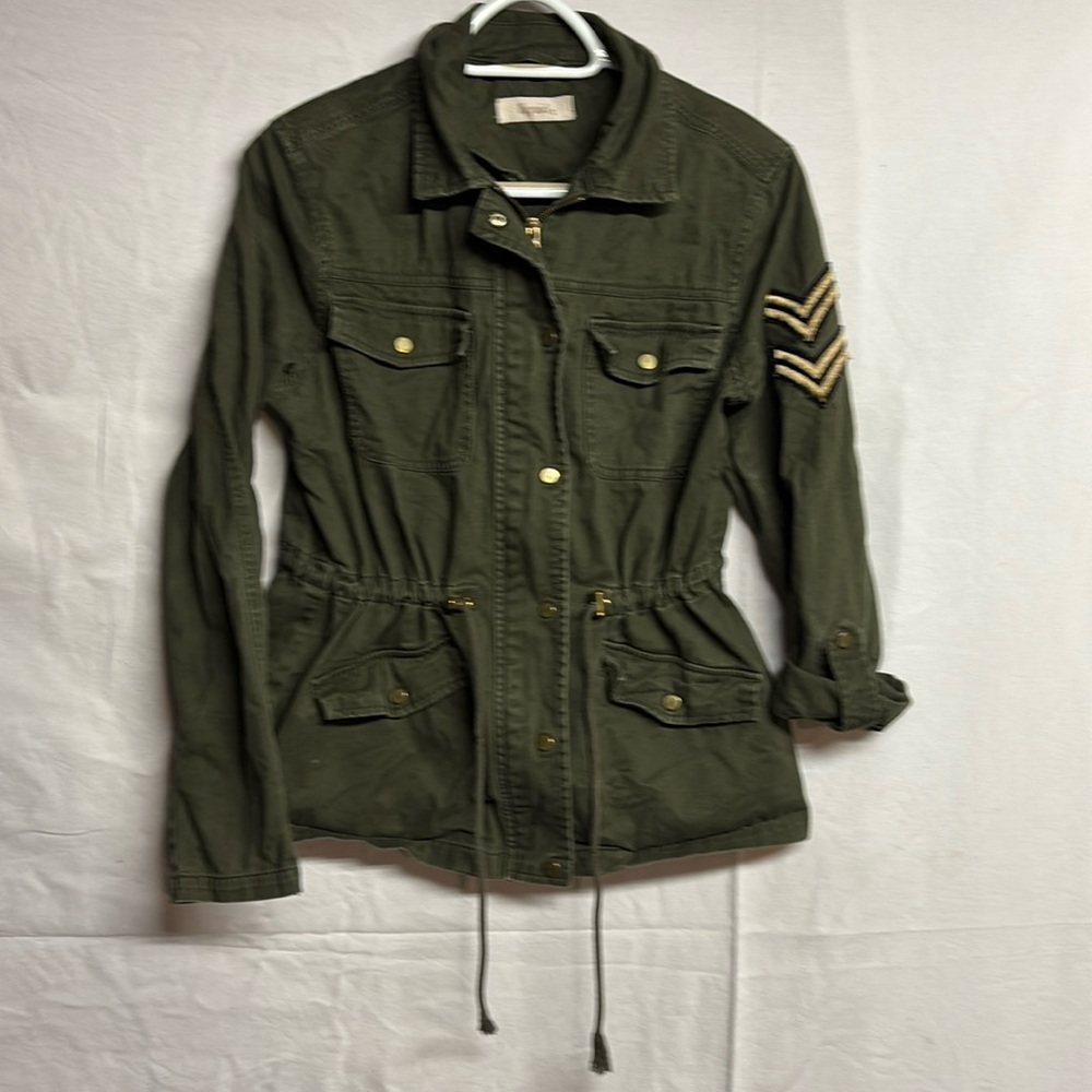 Liquid X Women’s Military Inspired Utility Jacket Size Small